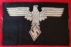 Original Nazi Studentbund Sports Shirt Eagle Patch with RZM Tag