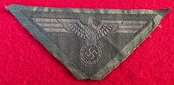 Original Nazi Army EM M44 Late War Breast Eagle