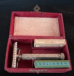 Original Nazi-Era Zeppelin Complementary Passenger Shaving Kit