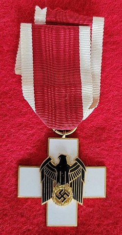 Nazi Social Welfare Cross Third Class...$195 SOLD