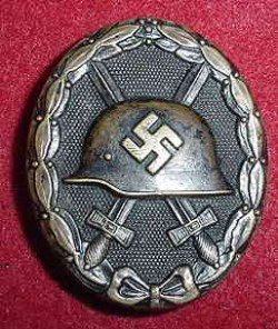 Nazi Black Wound Badge...$45 SOLD