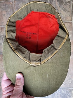 Nazi M41 Tropical Field Cap...$1,300 SOLD