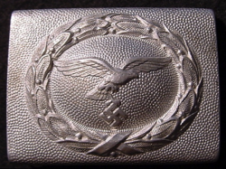 Nazi Luftwaffe EM Belt Buckle by C.T.D...$85 SOLD