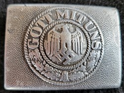 Nazi Army Aluminum Enlisted Man's Belt Buckle...$85 SOLD