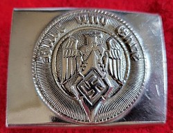 Nazi Hitler Youth Belt Buckle Marked 