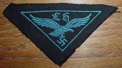 Nazi Luftwaffe Flak Helper Patch...$40 SOLD