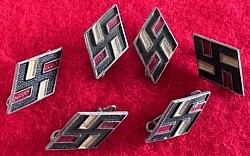 Original Nazi NS-Studentenbund Membership Badges Maker-Marked 