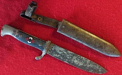 Nazi Hitler Youth Knife with RZM Maker Code “M7/13” (Arthur Schüttelhofer & Co., Solingen-Wald Maker)...$325 SOLD