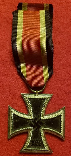 Nazi Iron Cross 2nd Class with Ribbon...$150 SOLD