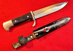 Nazi Deutsche Jungvolk Knife (WWII Veteran Bring-Back)...$795 SOLD