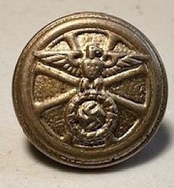 Nazi NSKK Overseas Cap Button...$35 SOLD