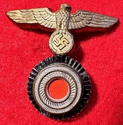 Nazi Kriegsmarine Hat Eagle / Cockade Insignia (WWII Vet Bring-Back)...$65 SOLD