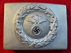 Nazi 1st Model RLB Enlisted Belt Buckle (WW2 Veteran 