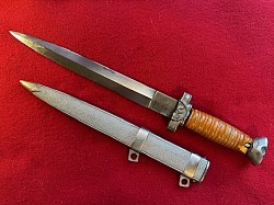 Nazi Social Welfare Officer's Dagger (de-Nazified)...$395 SOLD