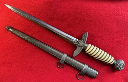 Nazi Luftwaffe 2nd Model Dagger by Alcosa (WWII Veteran 