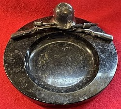 Nazi Marble Ashtray with Third Reich Military Motif...$250 SOLD