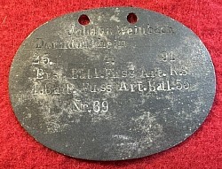 WWI German Soldier's 